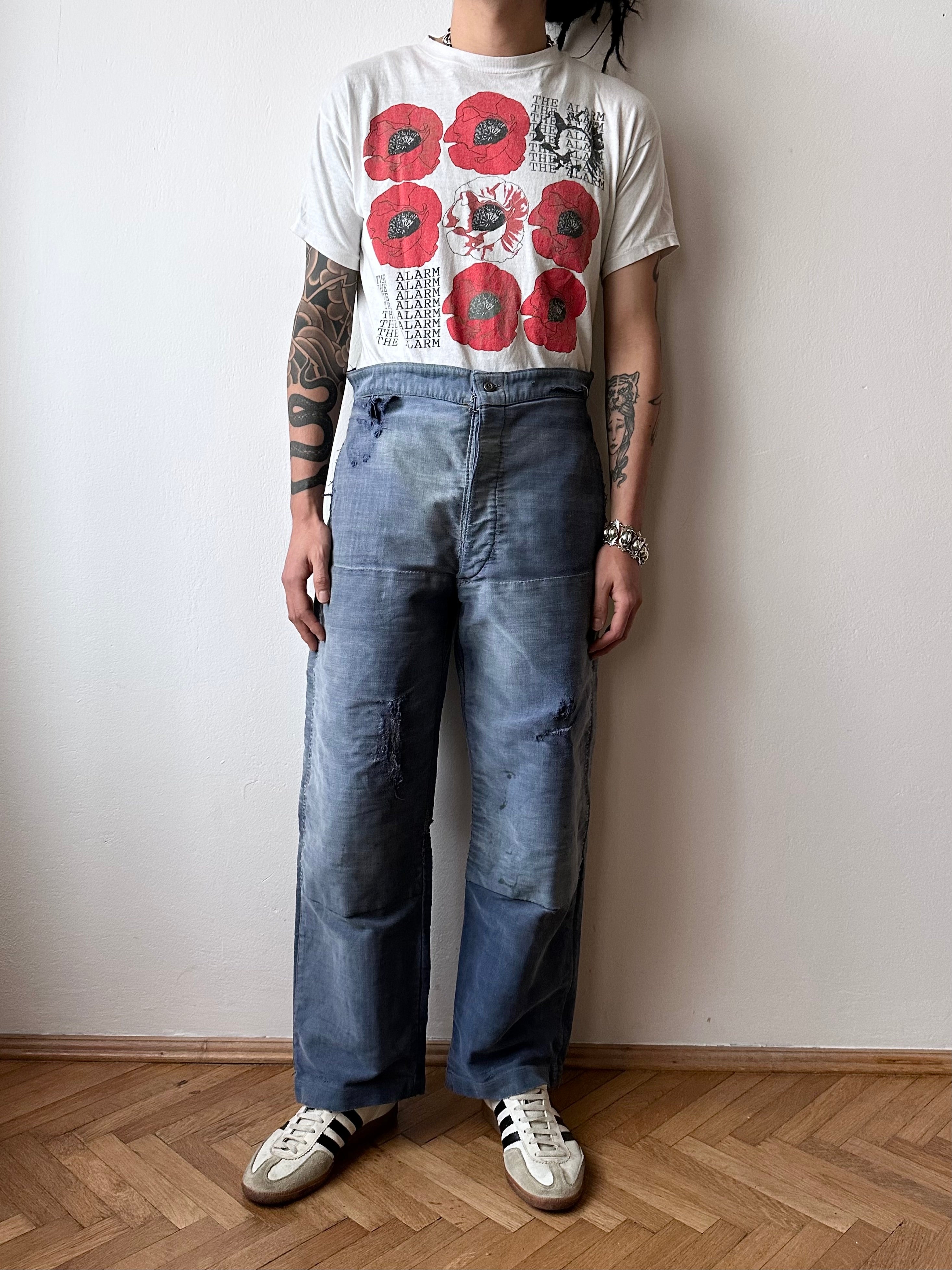 40s French moleskin work trouser – TOTO