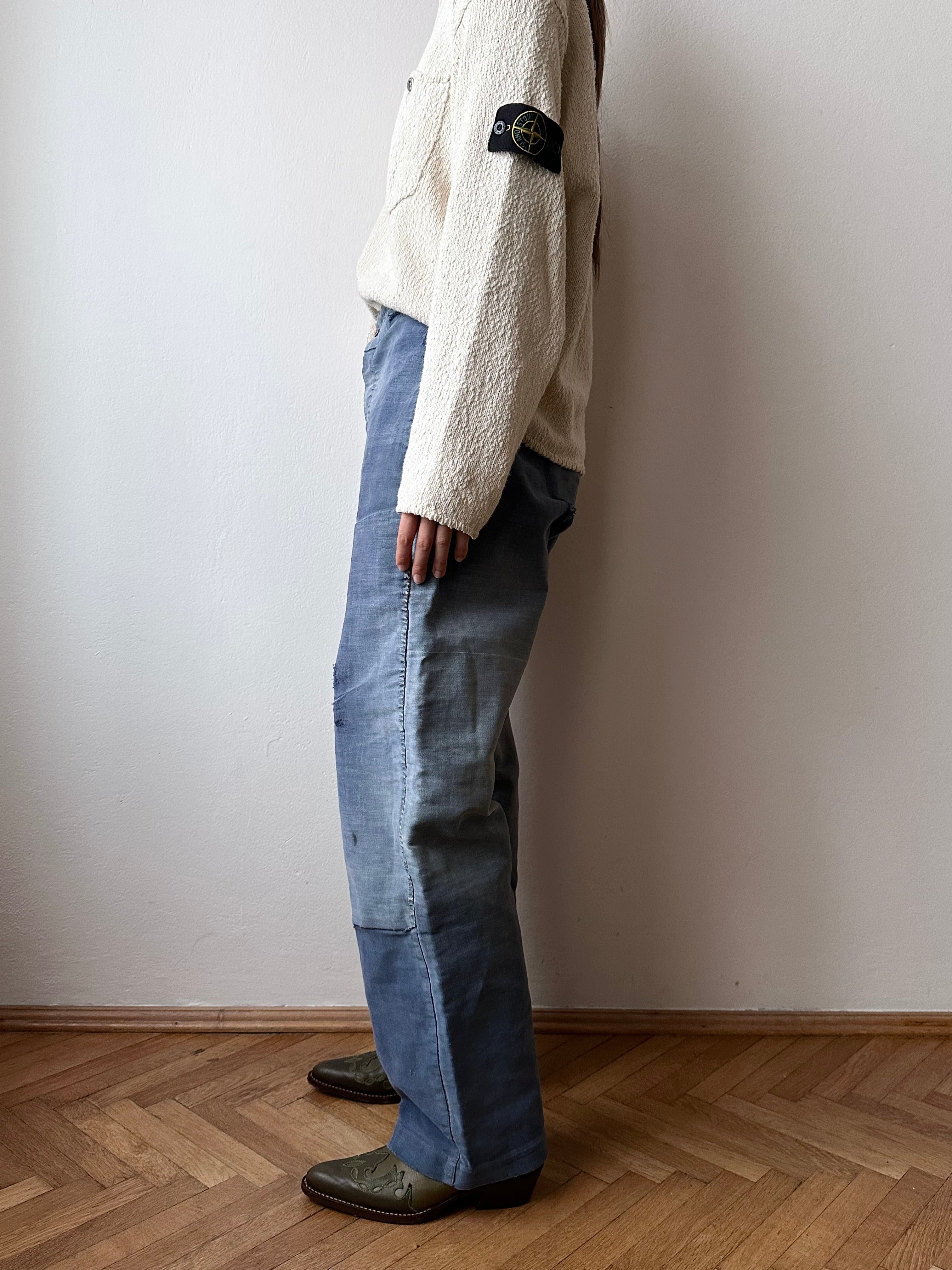 40s French moleskin work trouser – TOTO