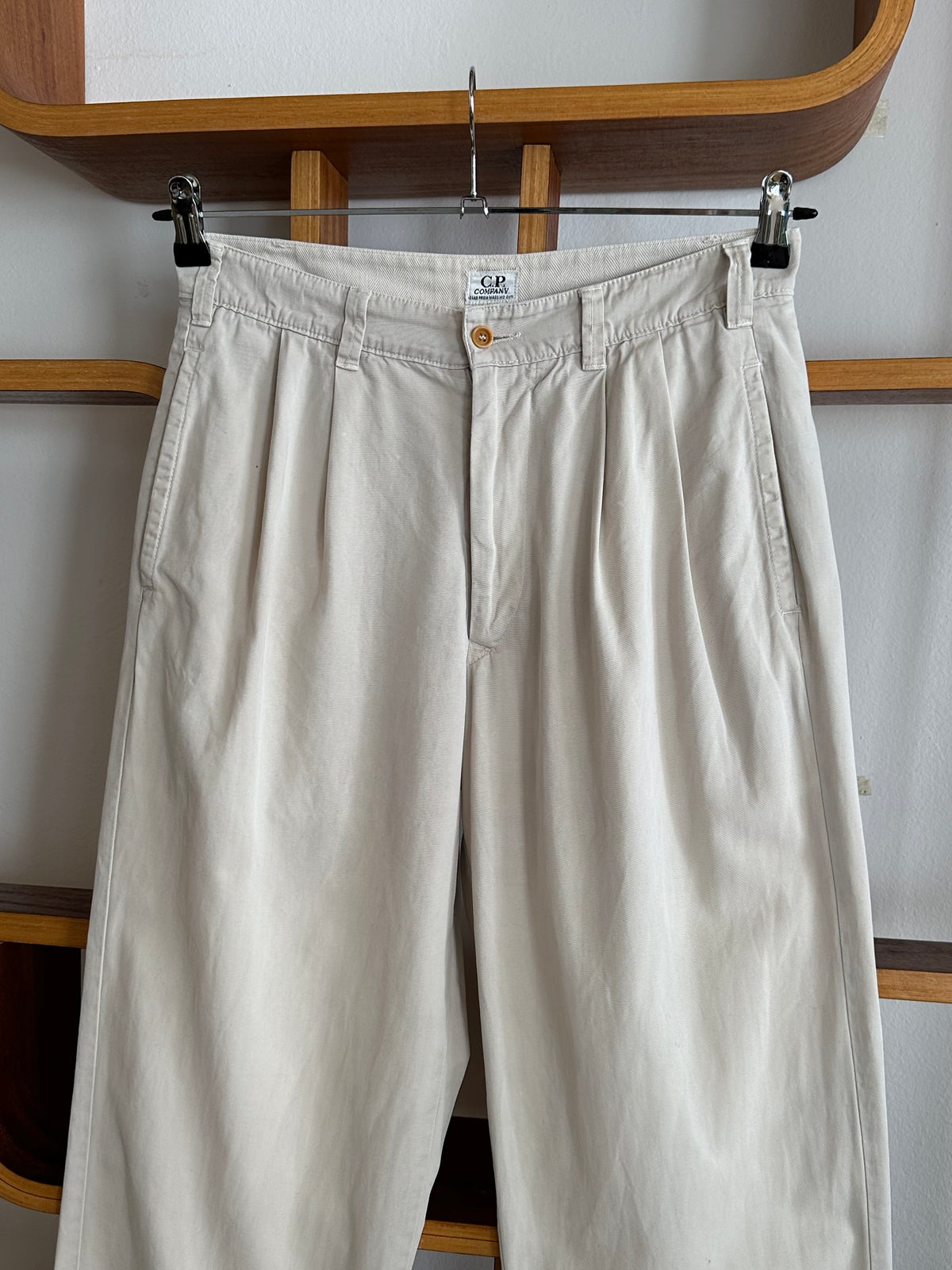 1980s C.P. COMPANY Cotton Trousers 80年代 Massimo osti マッシモオスティ Made in Italy イタリア製 Toto Praha Vintage clothing shop Antique shop 古着屋 プラハ Showroom appointment Prague ユーロ古着 ヨーロッパ古着 古着卸 ヴィンテージ