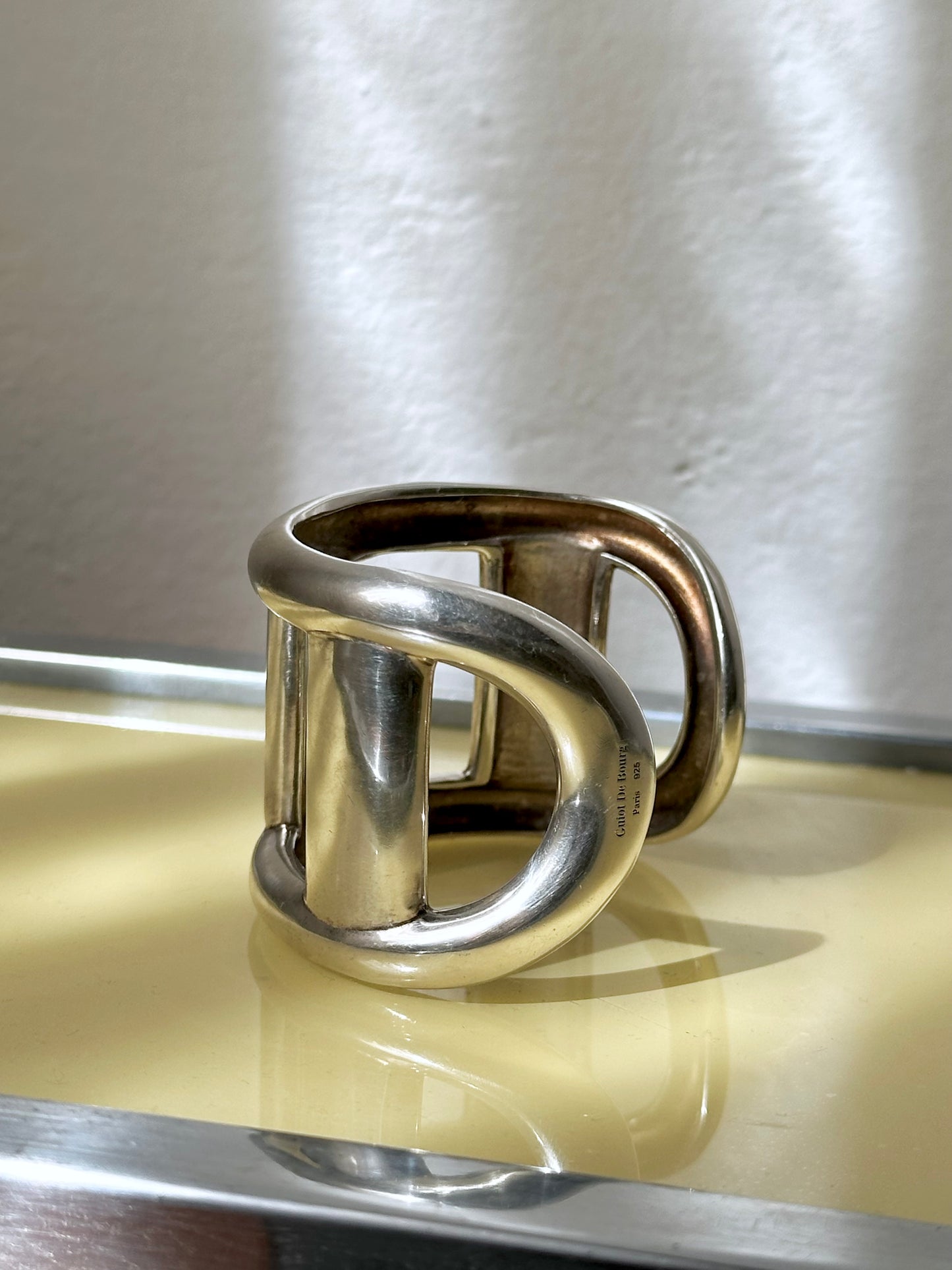Guiot De Bourg Paris silver bangle