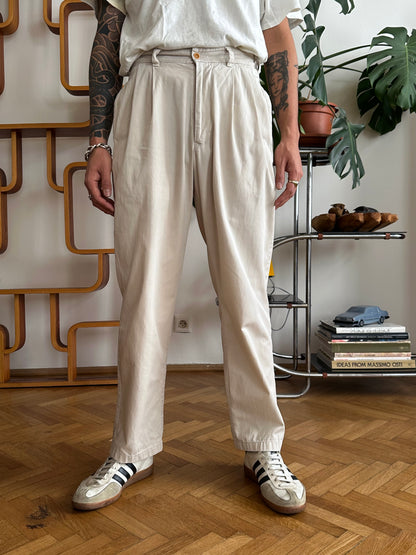 1980s C.P. COMPANY Cotton Trousers 80年代 Massimo osti マッシモオスティ Made in Italy イタリア製 Toto Praha Vintage clothing shop Antique shop 古着屋 プラハ Showroom appointment Prague ユーロ古着 ヨーロッパ古着 古着卸 ヴィンテージ