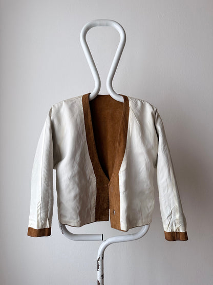 vintage unlined suede jacket