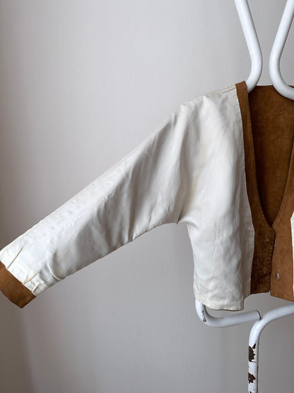 vintage unlined suede jacket