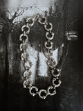 vintage metal necklace