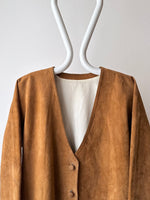 vintage unlined suede jacket