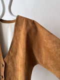 vintage unlined suede jacket