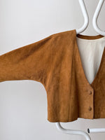 vintage unlined suede jacket