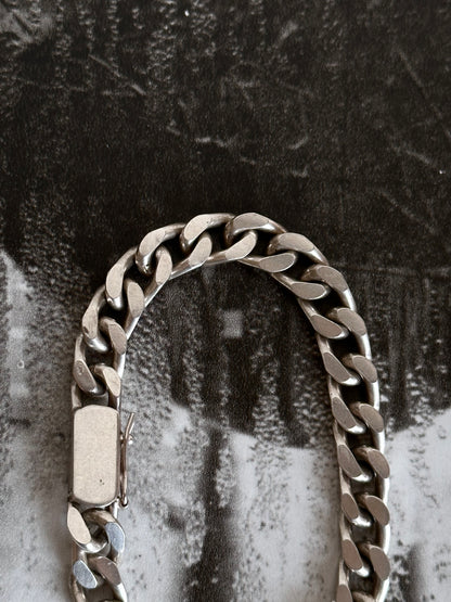 European vintage curb chain bracelet