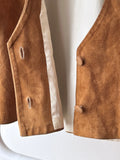 vintage unlined suede jacket