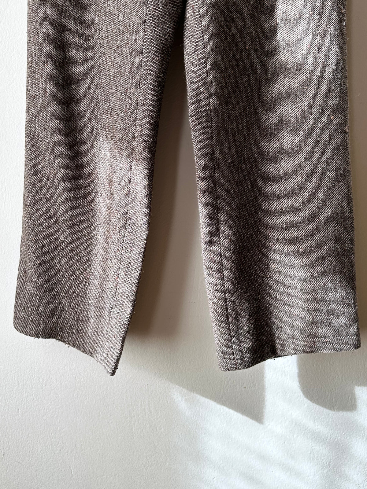 Wool tweed cargo trouser W29