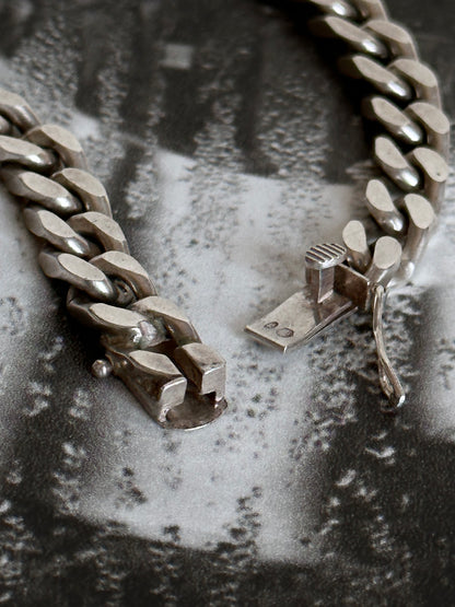 European vintage curb chain bracelet