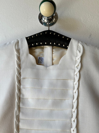 80s Espanol cropped top