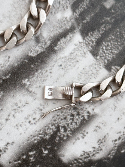 European vintage curb chain bracelet