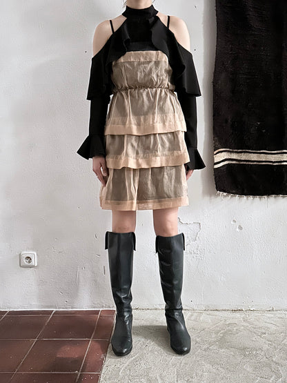 Notte by Max&Co silk mini dress