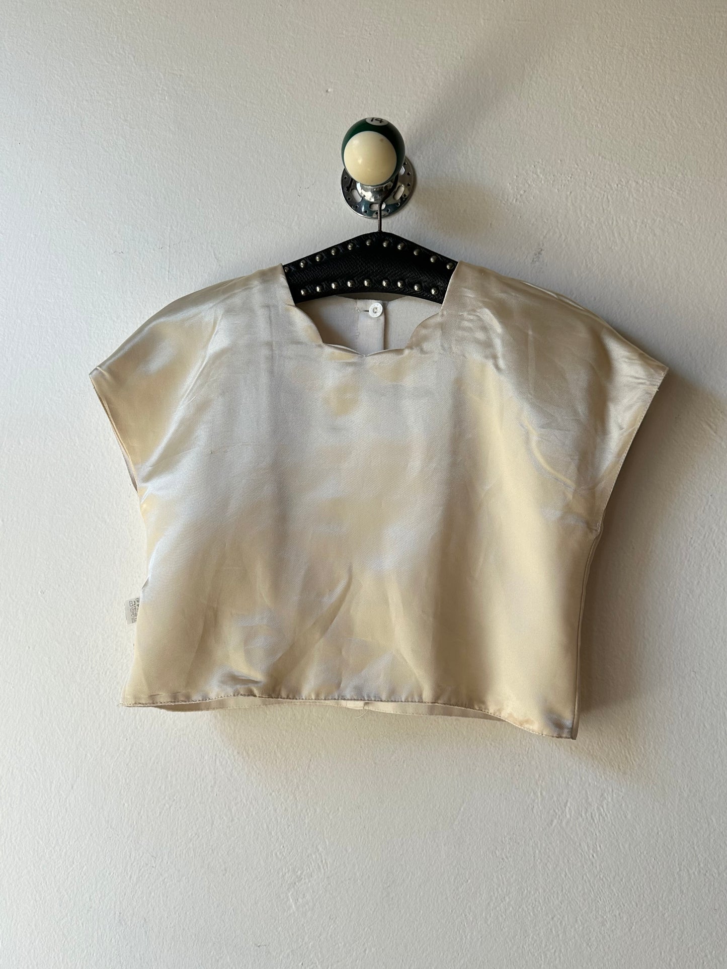 80s Espanol cropped top
