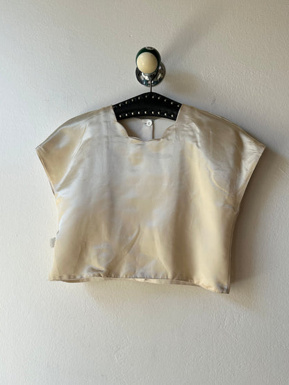 80s Espanol cropped top