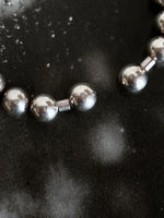 Italy 925 balls cuff bangle