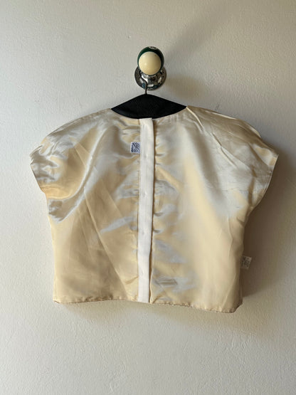 80s Espanol cropped top