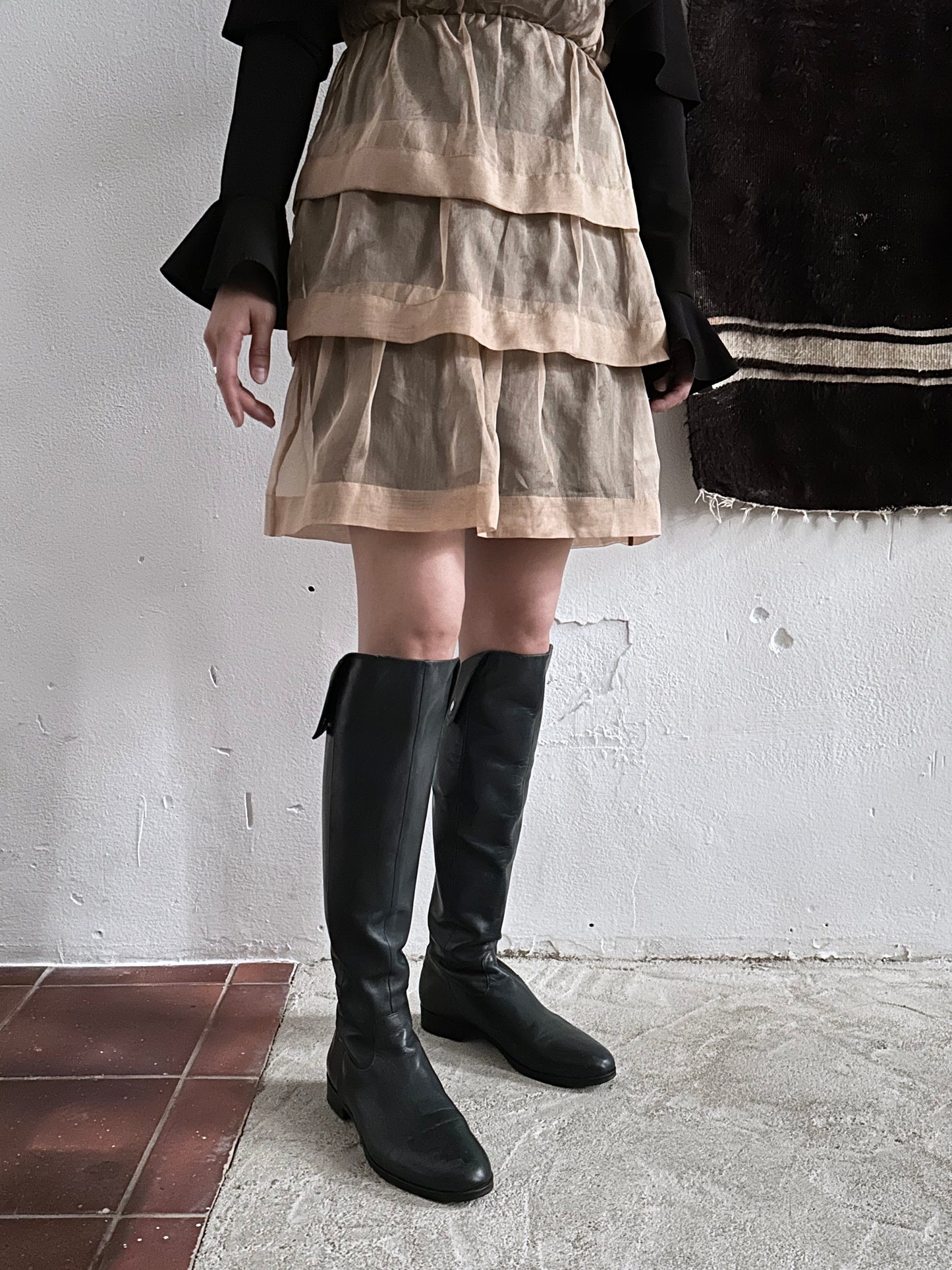 Notte by Max&Co silk mini dress