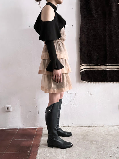 Notte by Max&Co silk mini dress