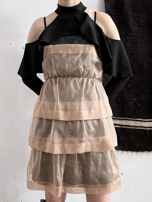 Notte by Max&Co silk mini dress