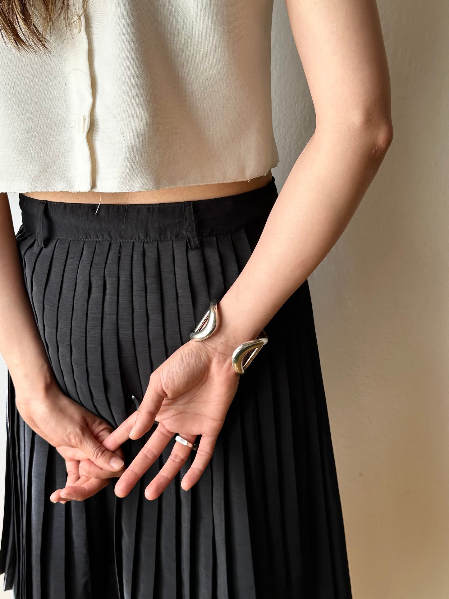 Guiot De Bourg Paris silver bangle