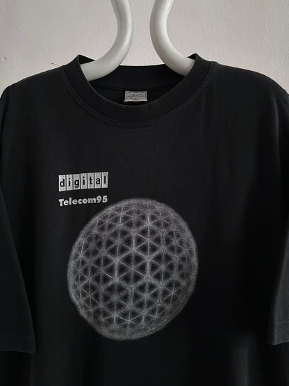 90's T-Shirt Tシャツ Vintage ヴィンテージ 90年代 TOTO Vintage clothing store 古着屋 プラハ Praha Prague Antique store アンティークショップ Black 黒