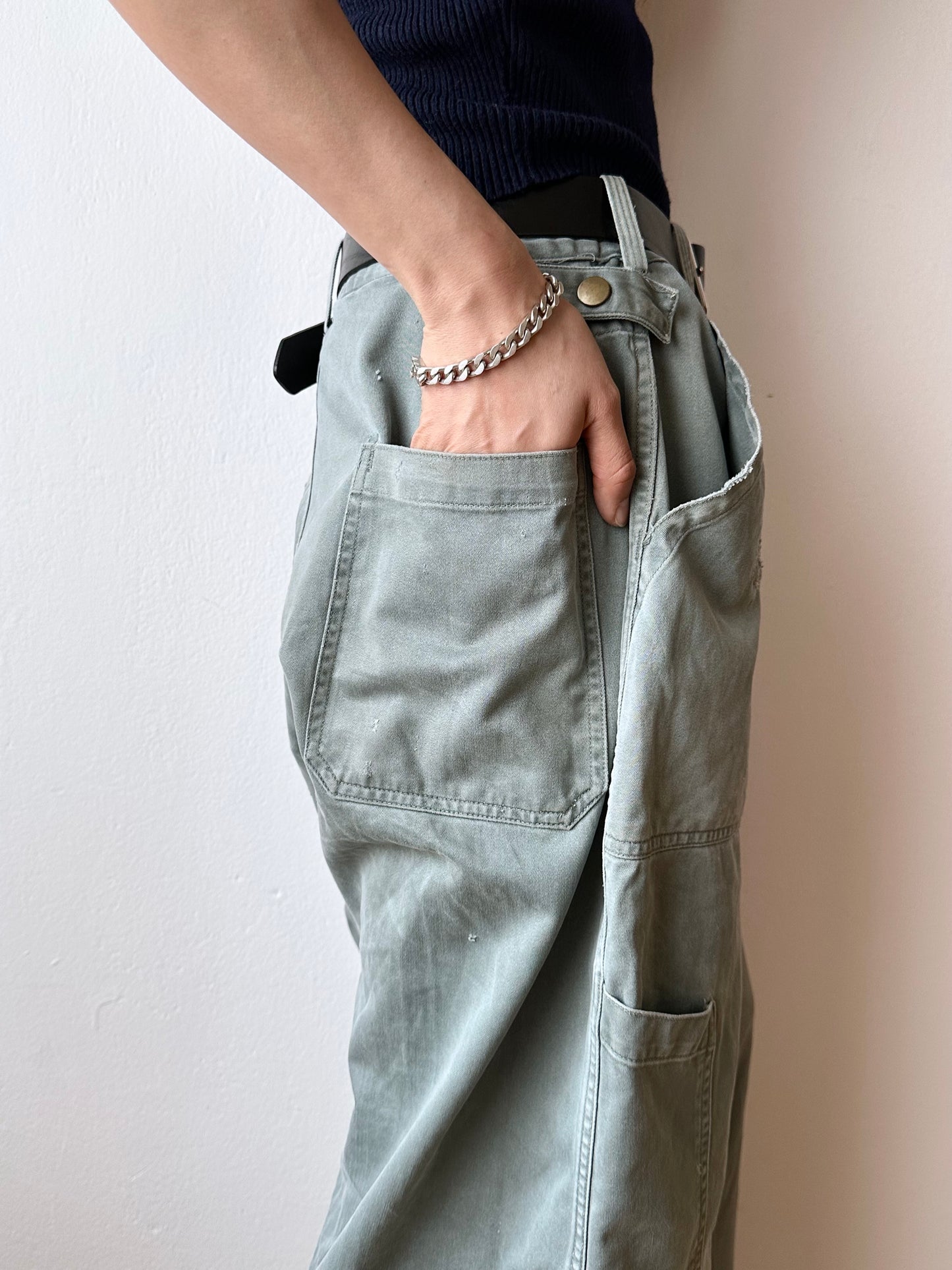 European vintage curb chain bracelet