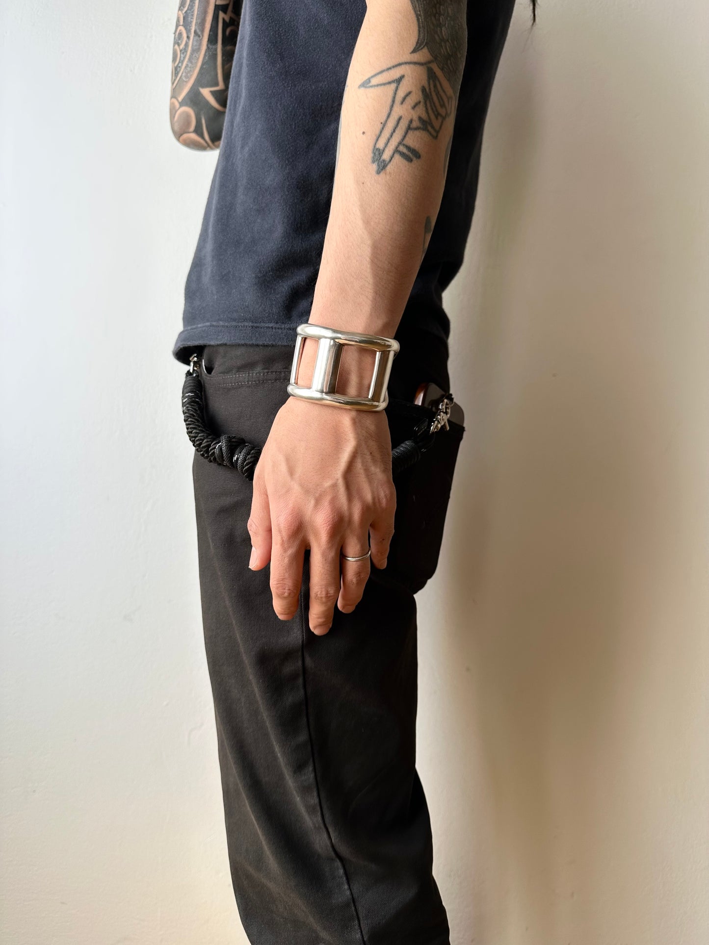 Guiot De Bourg Paris silver bangle