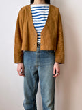 vintage unlined suede jacket