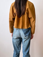 vintage unlined suede jacket