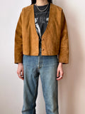 vintage unlined suede jacket