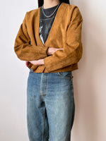 vintage unlined suede jacket