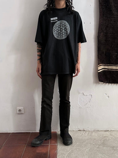 90's T-Shirt Tシャツ Vintage ヴィンテージ 90年代 TOTO Vintage clothing store 古着屋 プラハ Praha Prague Antique store アンティークショップ Black 黒