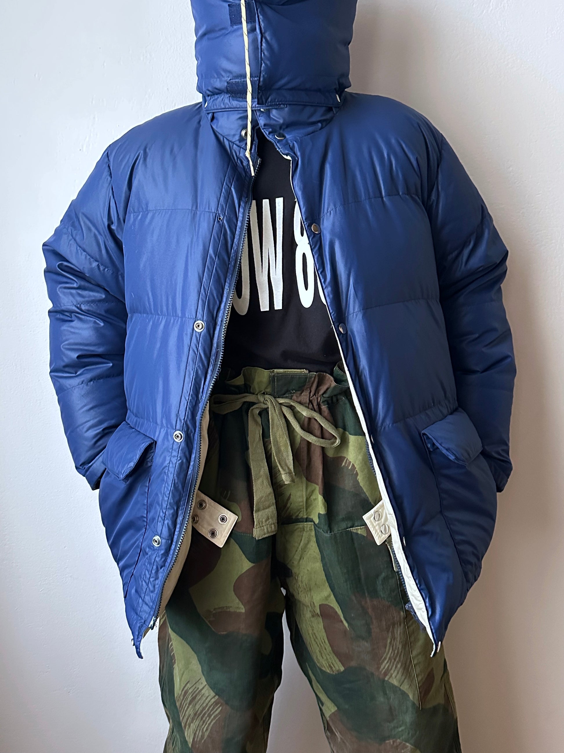 80's SALEWA Down parka Vintage 80年代 ヴィンテージ ダウン TOTO プラハ 古着屋 Praha Vintage clothing store Antique shop アンティークショップ ユーロ古着 ユーロワーク ヨーロッパ古着 古着卸