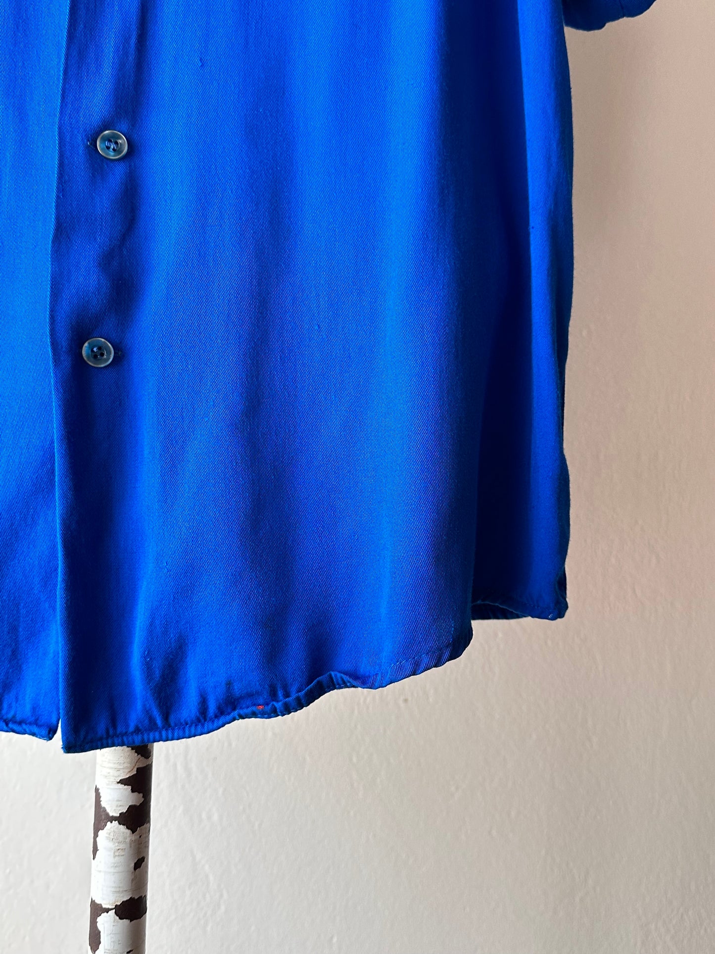 50's Bowling shirt 50年代 ボーリングシャツ Vintage Rayon shirt レーヨン 開襟 Praha Prague Vintage store プラハ 古着屋 ユーロ古着 ヨーロッパ古着