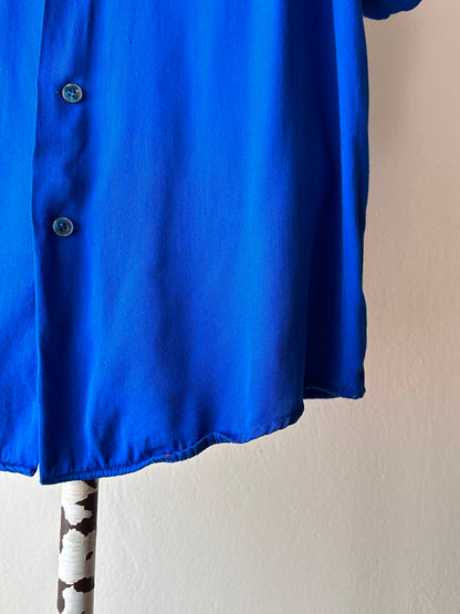 50's Bowling shirt 50年代 ボーリングシャツ Vintage Rayon shirt レーヨン 開襟 Praha Prague Vintage store プラハ 古着屋 ユーロ古着 ヨーロッパ古着