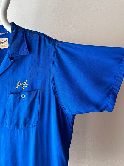 50's Bowling shirt 50年代 ボーリングシャツ Vintage Rayon shirt レーヨン 開襟 Praha Prague Vintage store プラハ 古着屋 ユーロ古着 ヨーロッパ古着