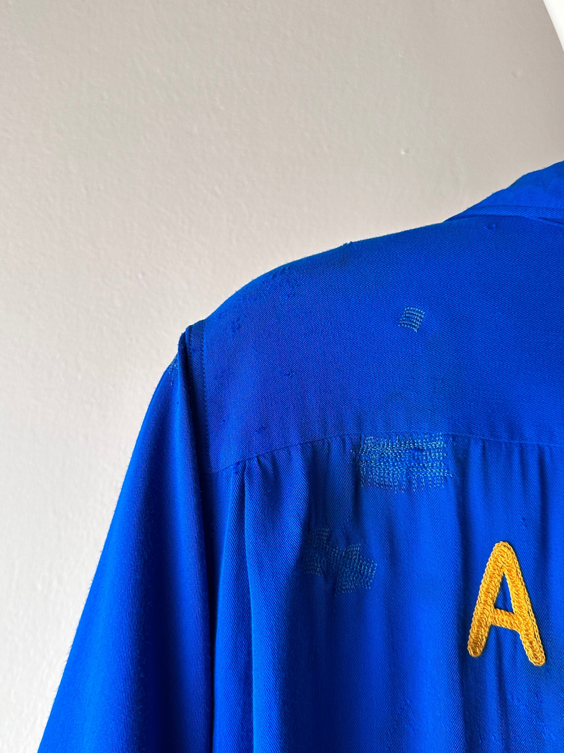 50's Bowling shirt 50年代 ボーリングシャツ Vintage Rayon shirt レーヨン 開襟 Praha Prague Vintage store プラハ 古着屋 ユーロ古着 ヨーロッパ古着