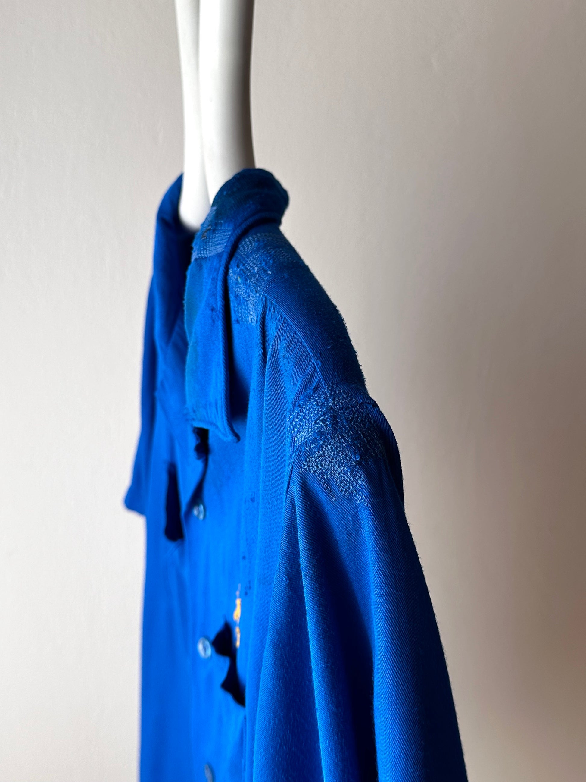 50's Bowling shirt 50年代 ボーリングシャツ Vintage Rayon shirt レーヨン 開襟 Praha Prague Vintage store プラハ 古着屋 ユーロ古着 ヨーロッパ古着