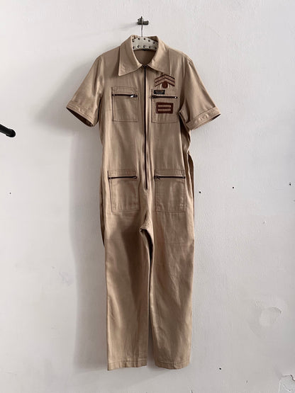 70s Swiss cotton jumpsuit