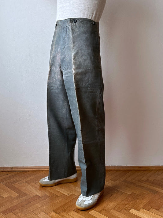 Unknown vintage leather trouser