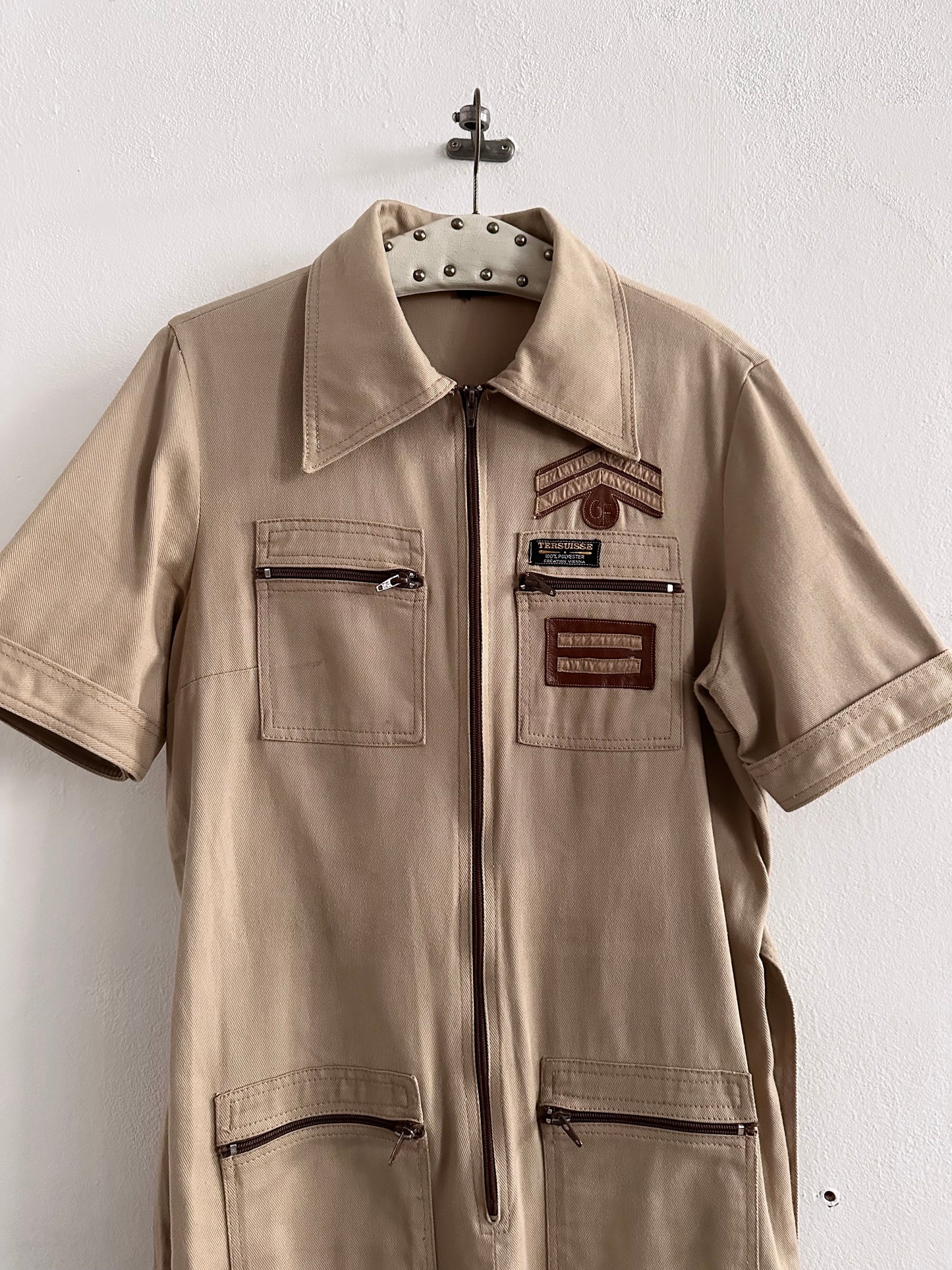 70s Swiss cotton jumpsuit