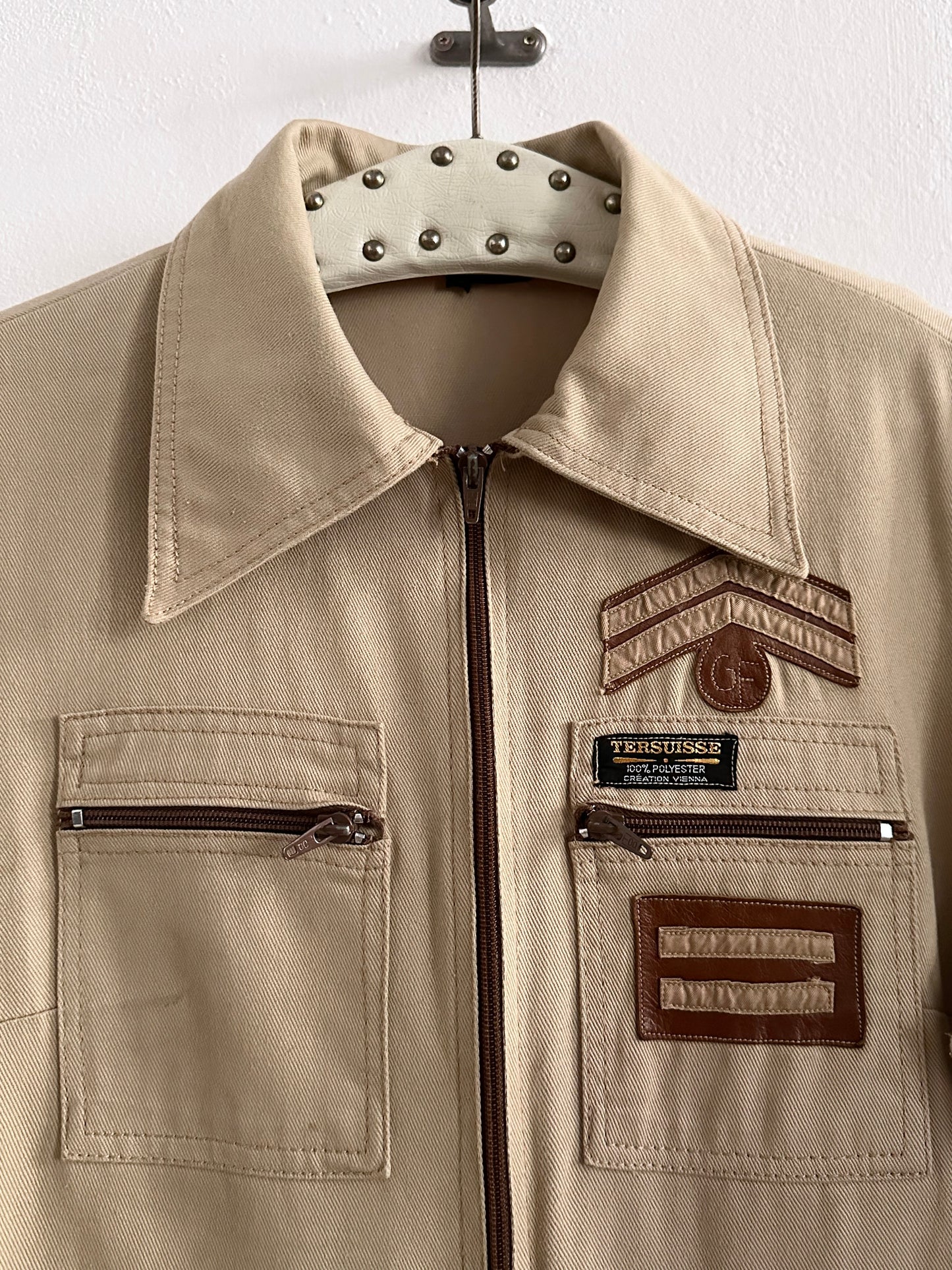 70s Swiss cotton jumpsuit