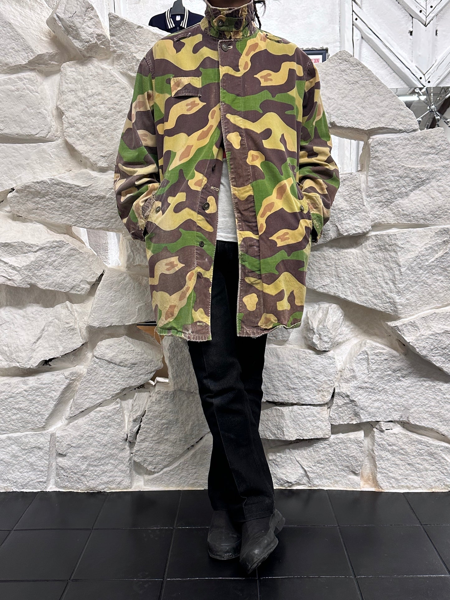 1960s Czechoslovak Army Salamander Camo Parka