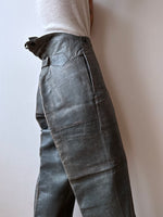 Unknown vintage leather trouser