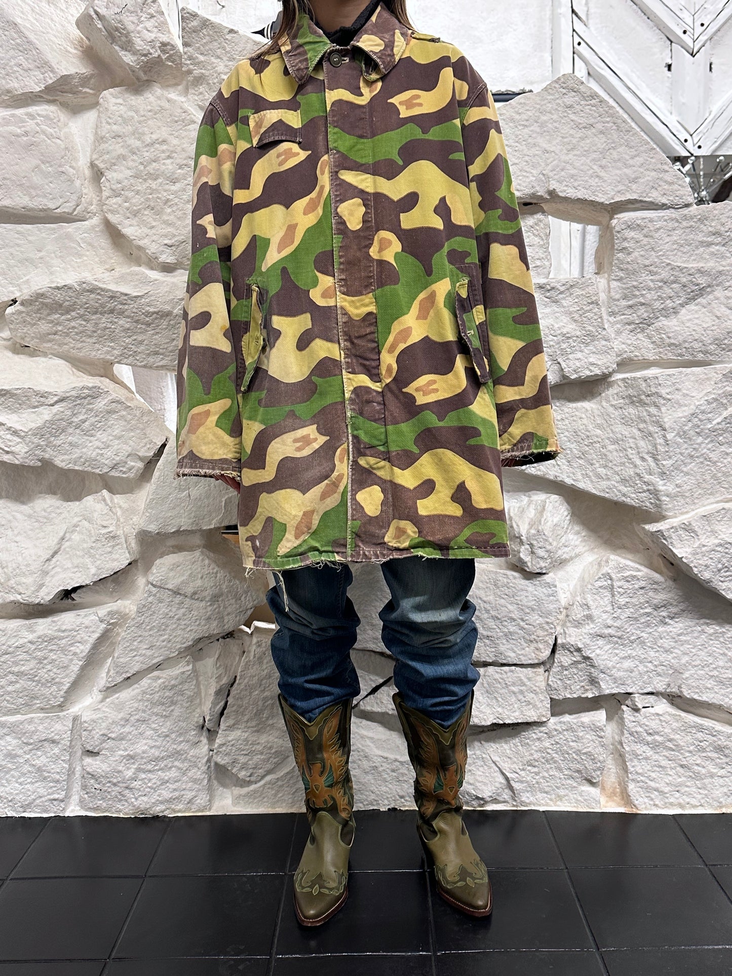1960s Czechoslovak Army Salamander Camo Parka