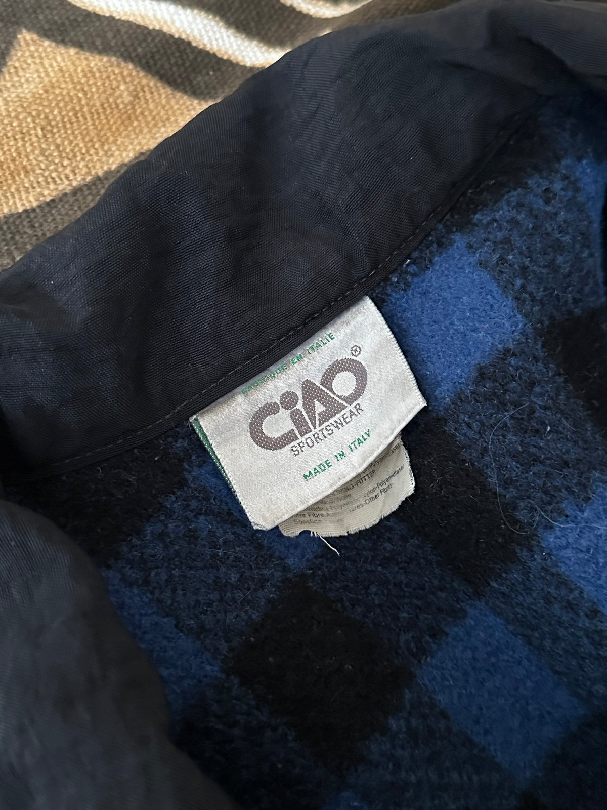 1980s Ciao Nylon/Wool Jacket　　　　