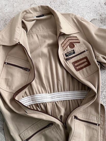 70s Swiss cotton jumpsuit