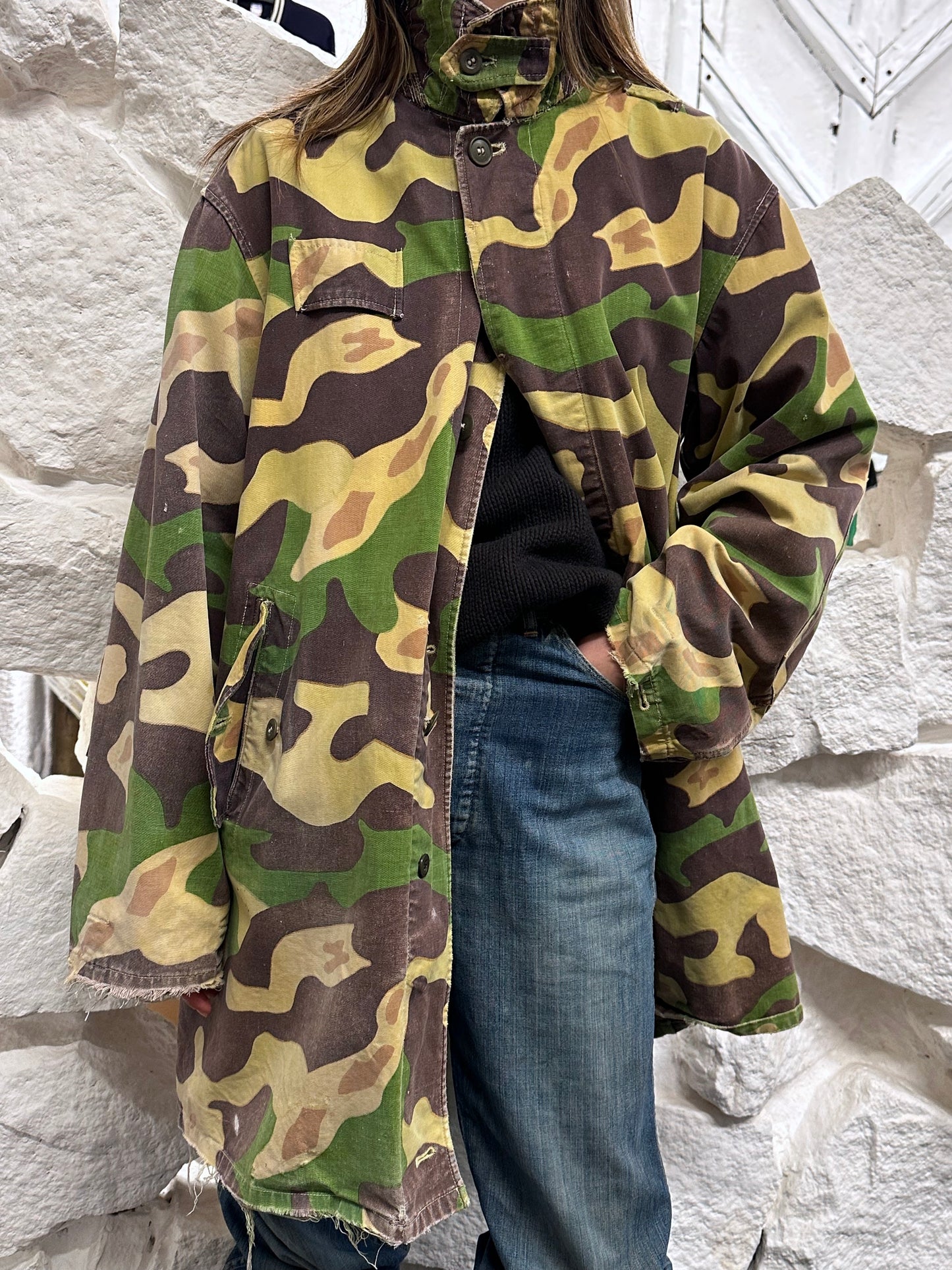 1960s Czechoslovak Army Salamander Camo Parka